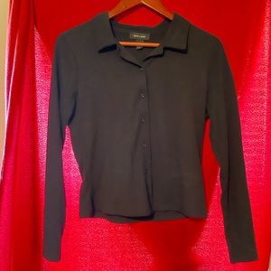 Soft Long-Sleeve Collared Shirt